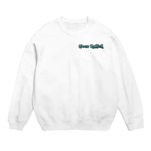 MesoKrkickロゴ Crew Neck Sweatshirt