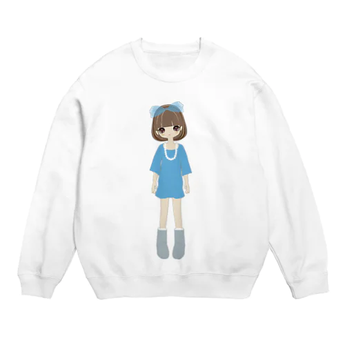 ガール01 Crew Neck Sweatshirt