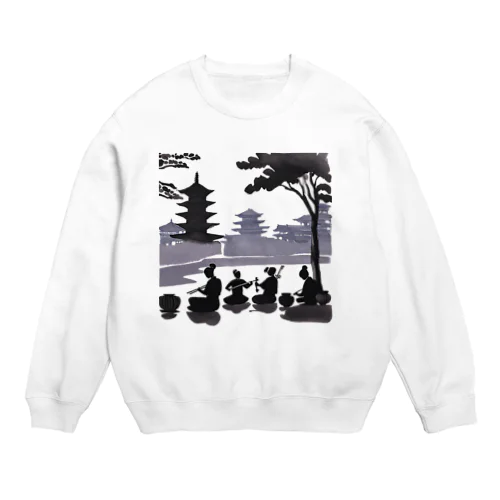 和カルテット Crew Neck Sweatshirt