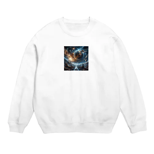 宇宙空間5 Crew Neck Sweatshirt