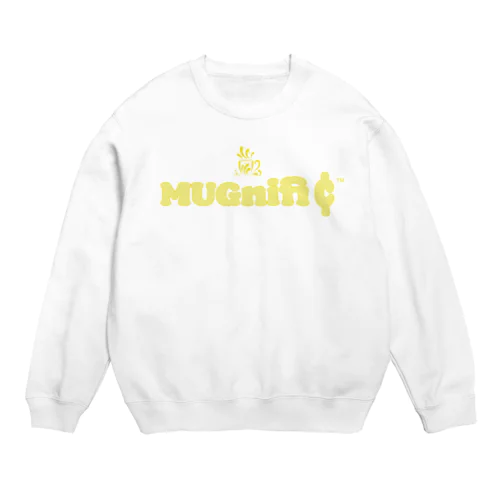 MUGnifi¢ LOGO-002 パインイエロー スウェット