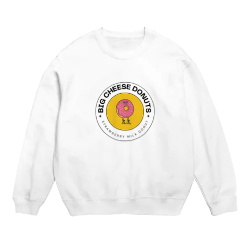 苺ミルクドーナツ Crew Neck Sweatshirt