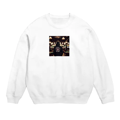 「賭けは人生、勝者はあなた。」 Crew Neck Sweatshirt