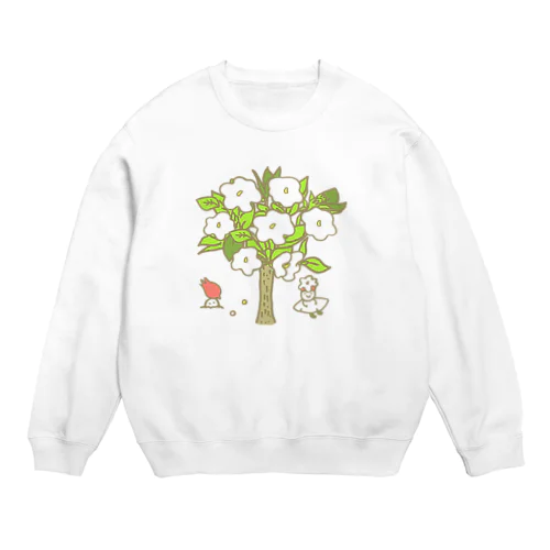 Gardenia Crew Neck Sweatshirt