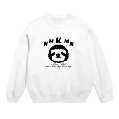 ナマケモノ Crew Neck Sweatshirt