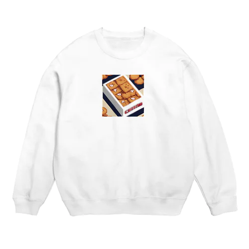 ドット絵クッキー Crew Neck Sweatshirt