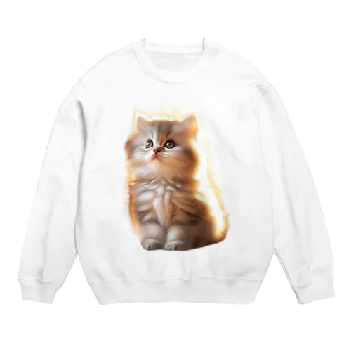 猫 Crew Neck Sweatshirt
