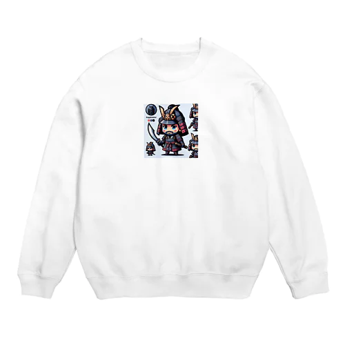 デフォルメ上杉景勝君 Crew Neck Sweatshirt