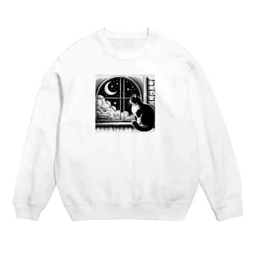 ゆめねこ Crew Neck Sweatshirt