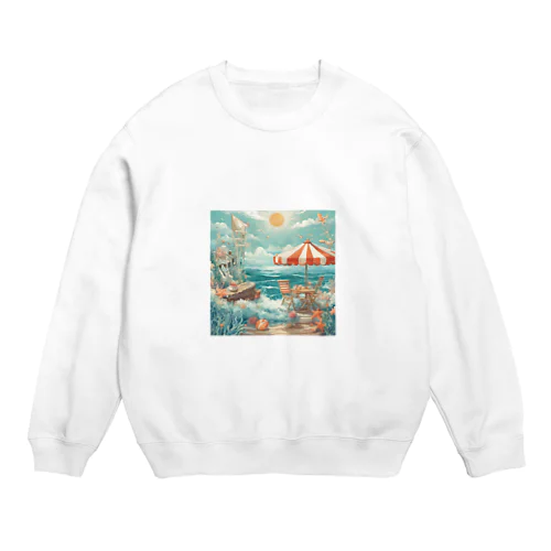 ヤシの木 Crew Neck Sweatshirt