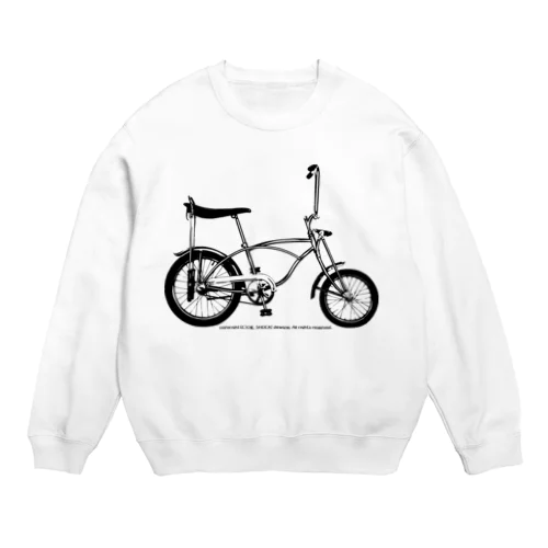 クールでスタイリッシュなアメリカン自転車 Crew Neck Sweatshirt