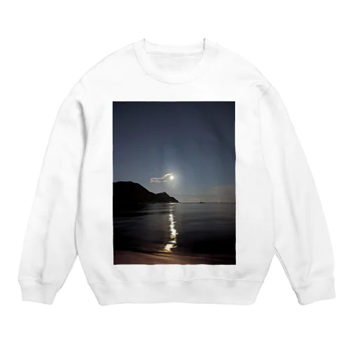 月夜と海 Crew Neck Sweatshirt