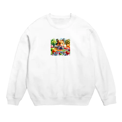 ピースケのおいしい発見 Crew Neck Sweatshirt