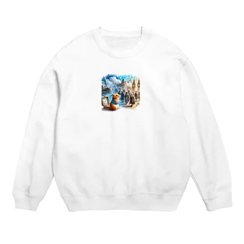 フクの時間旅行 Crew Neck Sweatshirt