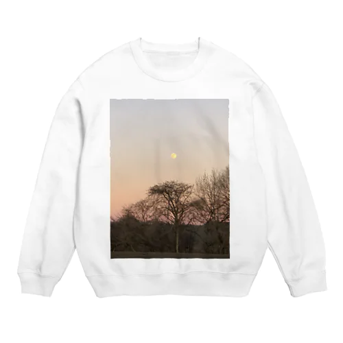 冬の夜のはじまり Crew Neck Sweatshirt