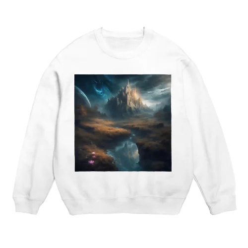 神秘的な空間 Crew Neck Sweatshirt