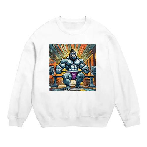 アームカールゴリラ Crew Neck Sweatshirt