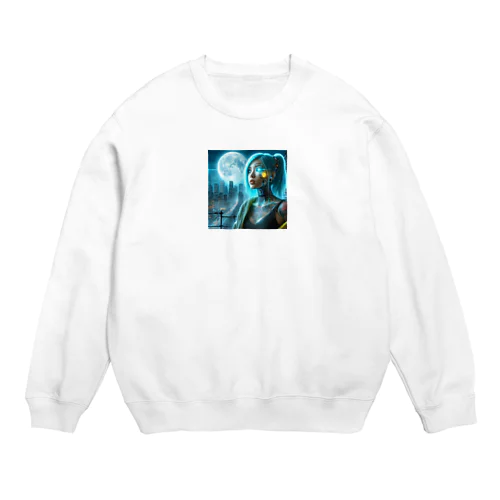 サイバーパンク Crew Neck Sweatshirt