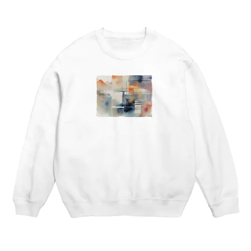 淡すぎる風景 Crew Neck Sweatshirt