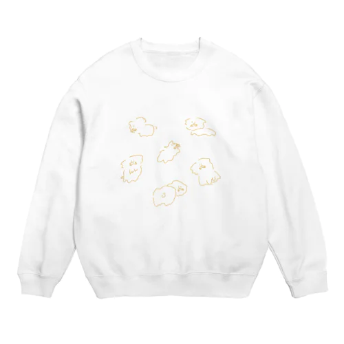 ヨーキーちゃん Crew Neck Sweatshirt