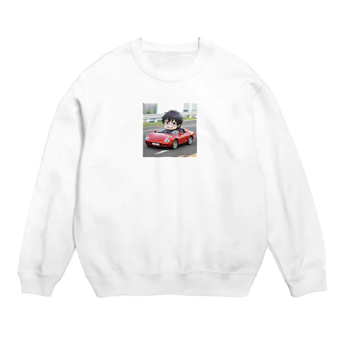 オープンカードライブ＠サラリーマン Crew Neck Sweatshirt