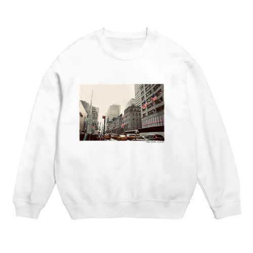 [New York] T.V.I.S Crew Neck Sweatshirt