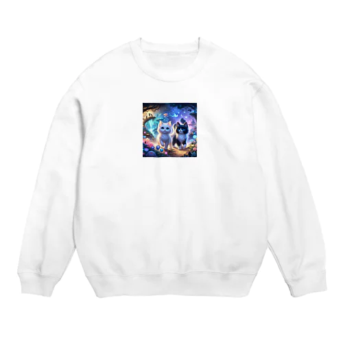 夢幻の森の小さな冒険者たち Crew Neck Sweatshirt