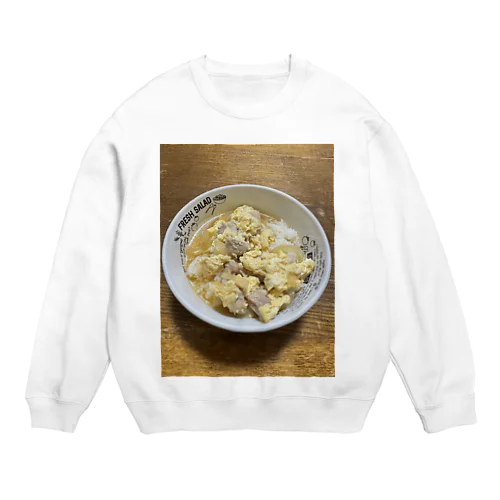 親子丼 Crew Neck Sweatshirt