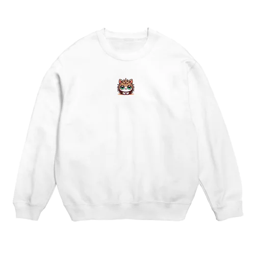 トゲトゲねっこ Crew Neck Sweatshirt