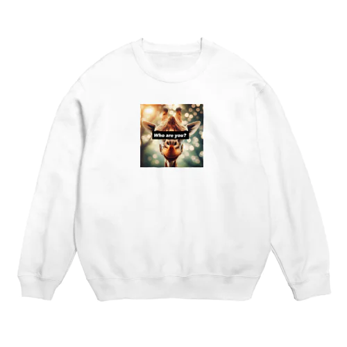 Who are you?キリン Crew Neck Sweatshirt