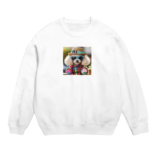 夏を感じさせるカッコよさが満載 Crew Neck Sweatshirt