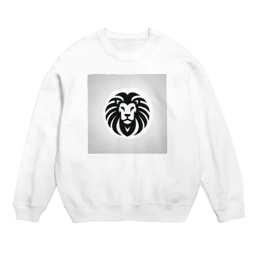 cool lion Crew Neck Sweatshirt