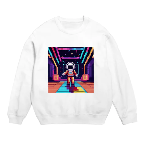 宇宙船の中のダンスフロア Crew Neck Sweatshirt