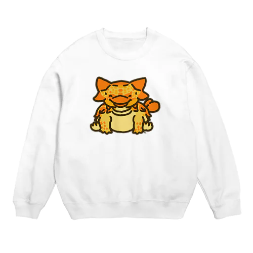 アンキロちゃん（お座り） Crew Neck Sweatshirt