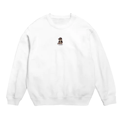 ひっぷほっぷおじいちゃん Crew Neck Sweatshirt