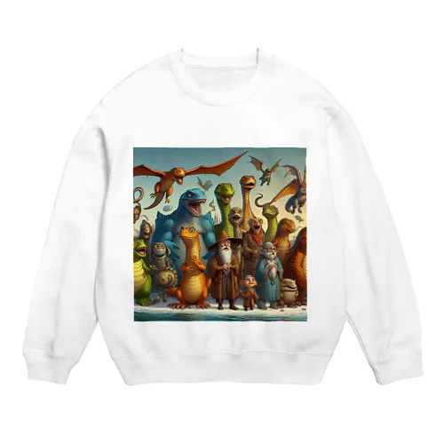 ハイ　チーズ Crew Neck Sweatshirt