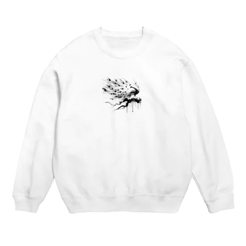 孔雀ジャック Crew Neck Sweatshirt