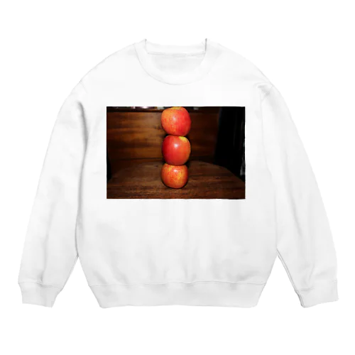 リンゴ３酸さん Crew Neck Sweatshirt