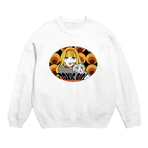 Toxic Girl Crew Neck Sweatshirt