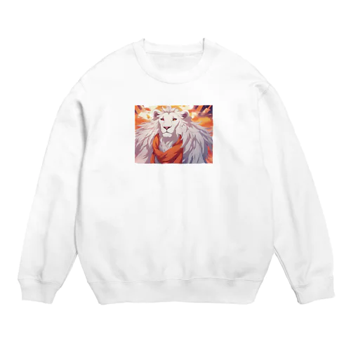 ハンサムライオン🦁 Crew Neck Sweatshirt