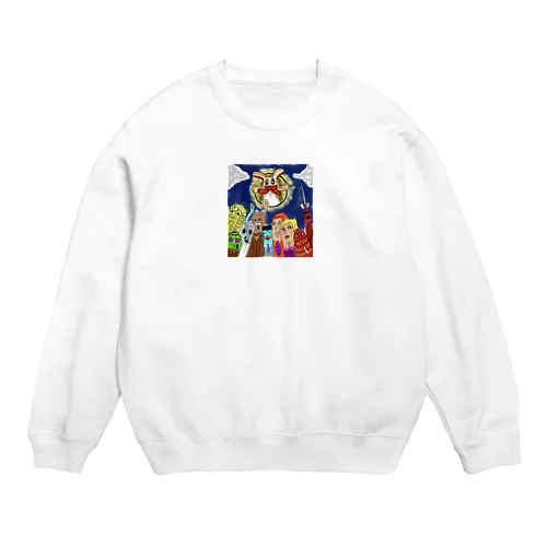 うさぎタウン Crew Neck Sweatshirt