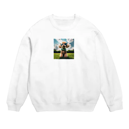 グラサンプードル Crew Neck Sweatshirt