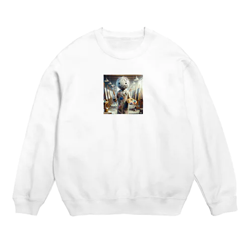 美術の先生：学校シリーズ Crew Neck Sweatshirt