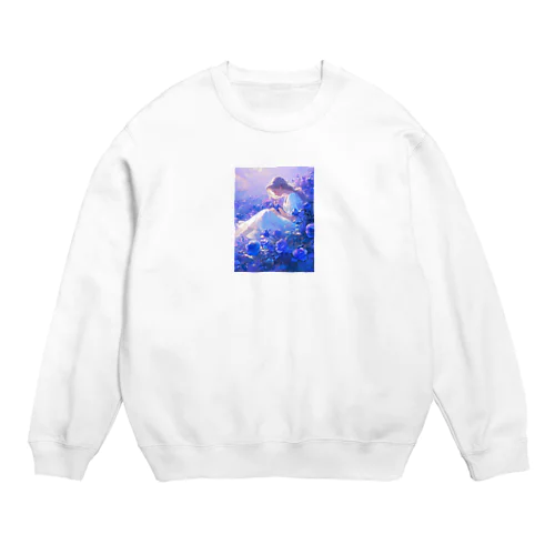 薔薇の香りに包まれて　BLUE PLUM  691 Crew Neck Sweatshirt