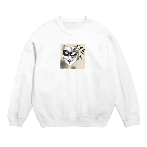 仮面 Crew Neck Sweatshirt