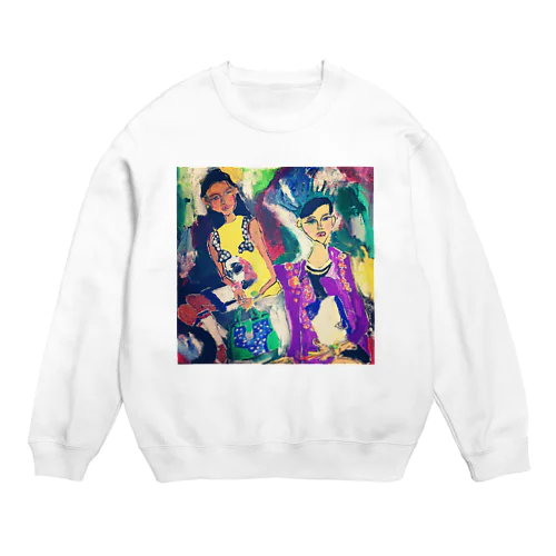 No title Crew Neck Sweatshirt