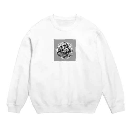 ドクロのロゴ Crew Neck Sweatshirt