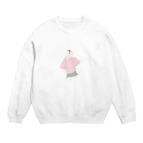 girl Crew Neck Sweatshirt