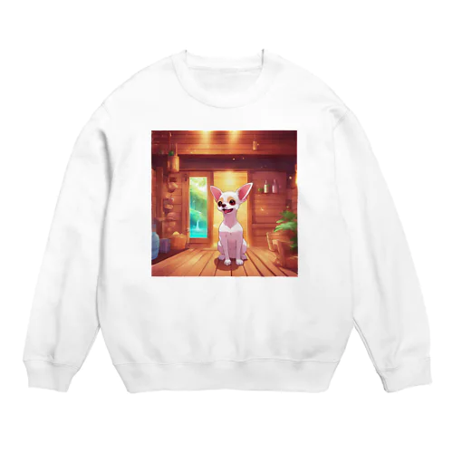 sauna animal ⑩ Crew Neck Sweatshirt