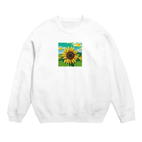 ひまわり Crew Neck Sweatshirt